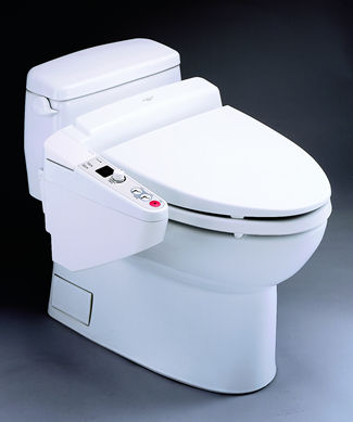A WC-k Rolls Royce-ja, a Toto toilet.