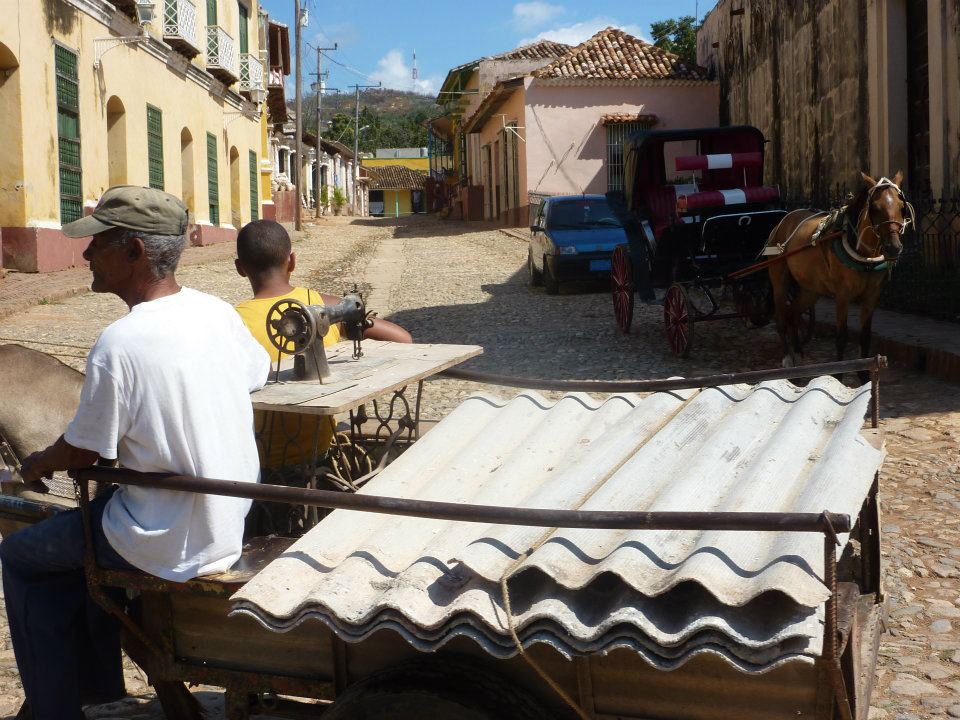 Utcakép, Trinidad, Kuba