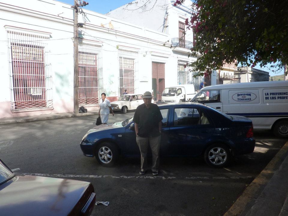 Bérelt kocsi, én, Matanzas, Kuba