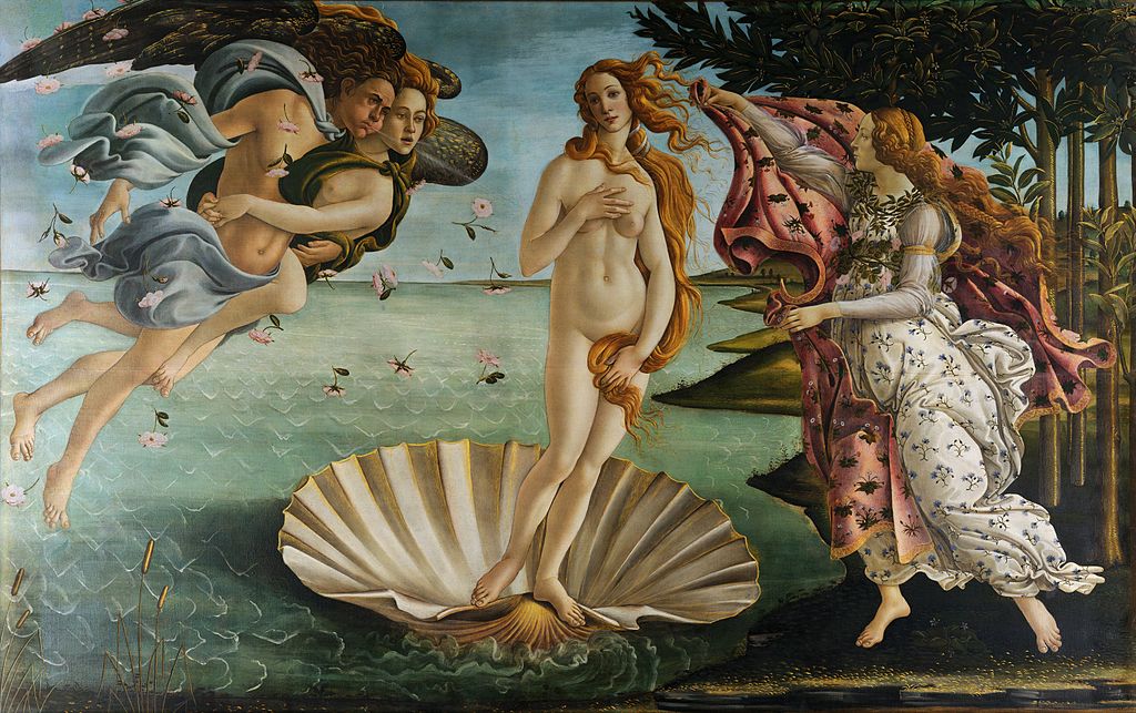 Boticelli, Vénusz, Uffizi