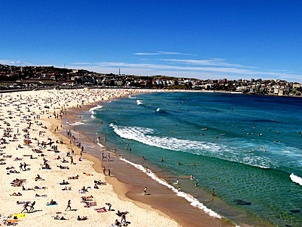 Bondi Beach, Sydney, Ausztralia