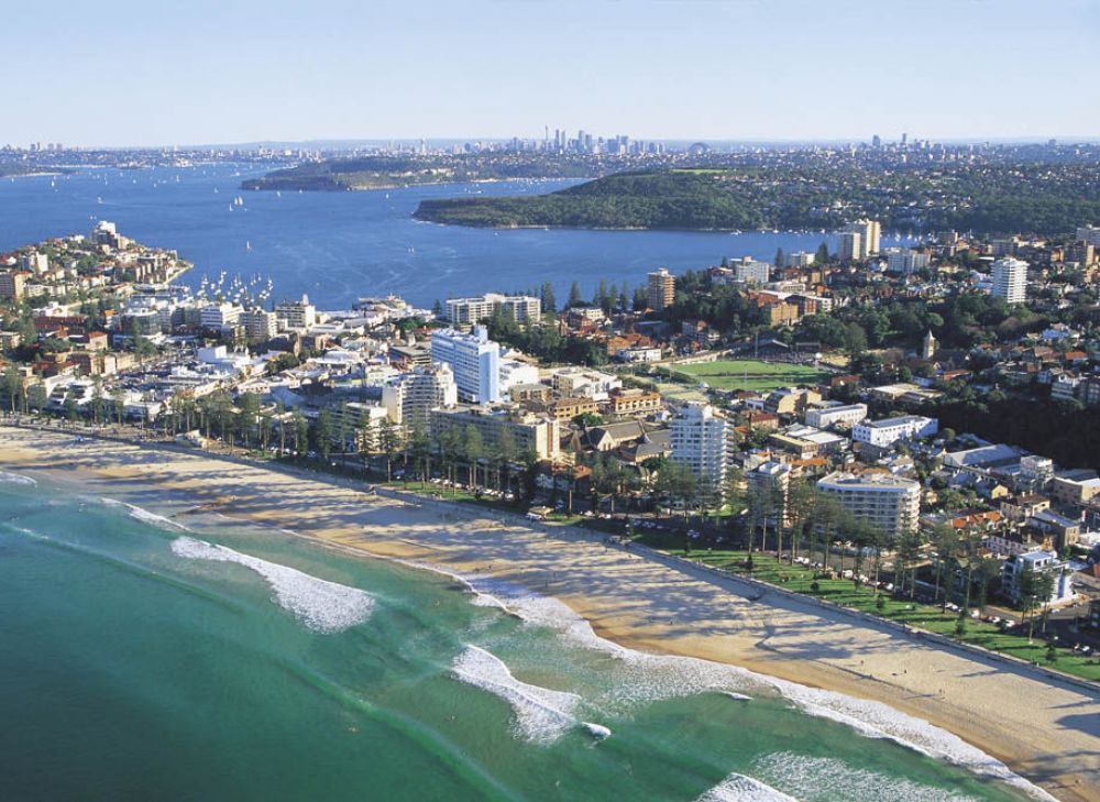 Manly Beach, Sydney, Ausztralia